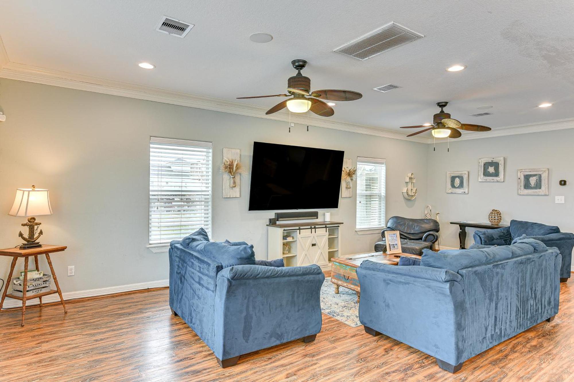 Large Group Gulf Retreat, Steps To Surfside Beach! Luaran gambar