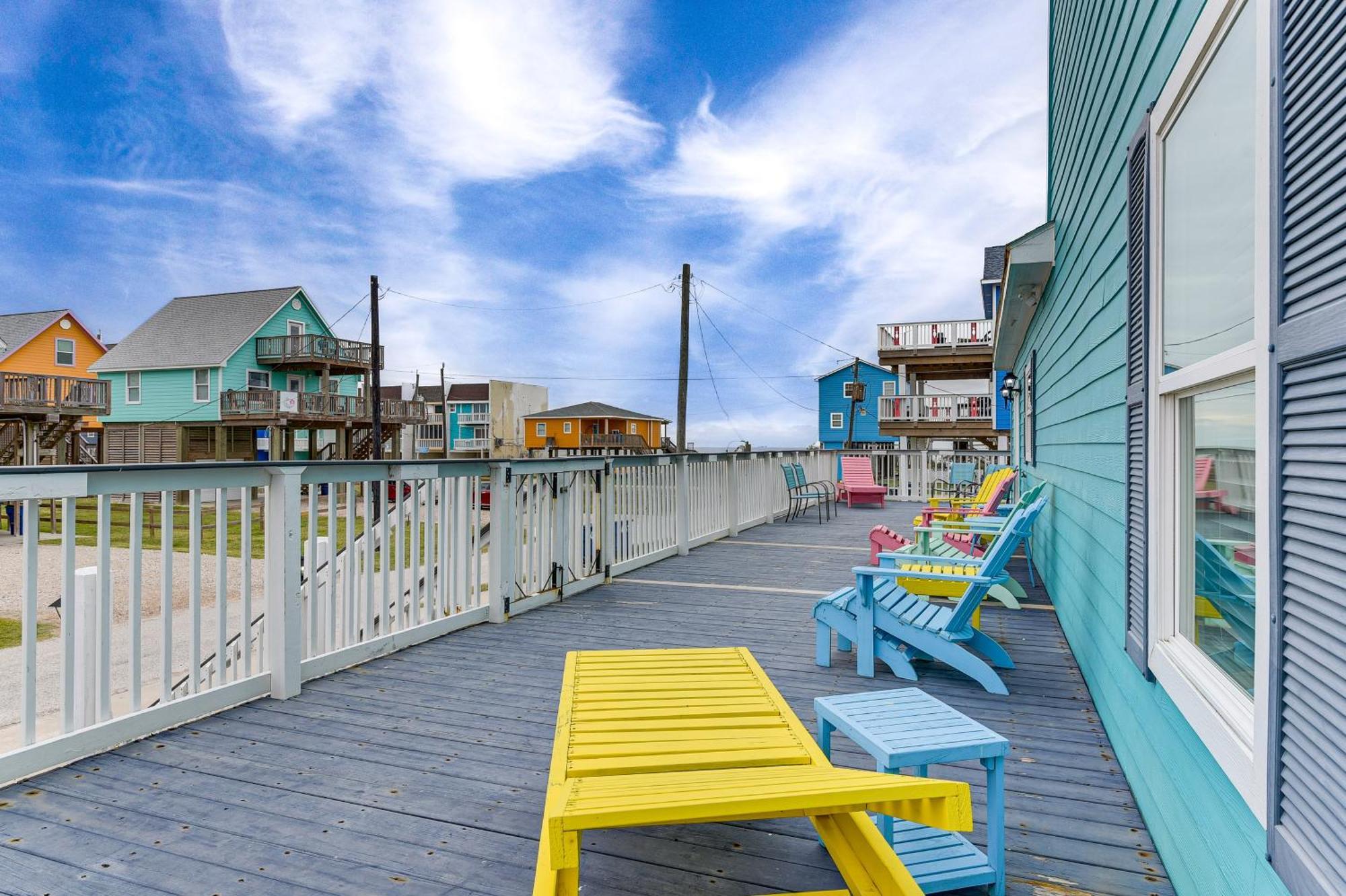 Large Group Gulf Retreat, Steps To Surfside Beach! Luaran gambar